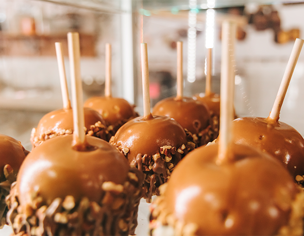 BOERINNEKE CHOCO - KARAMEL APPELTJES